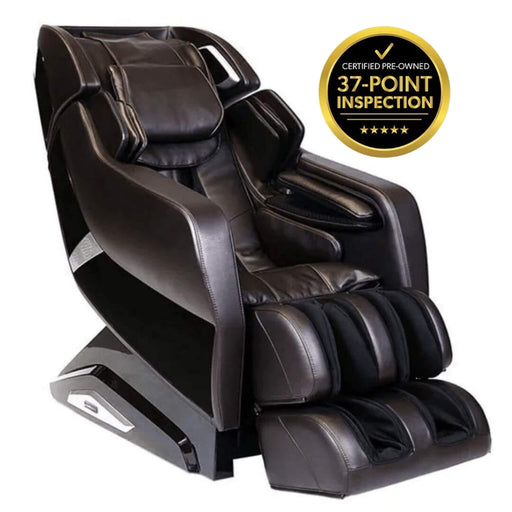 Infinity Celebrity 3D/4D Massage Chair | Certified Pre-Owned (Grade A) | Brown | ZEBRA MASSAGE CHAIRS