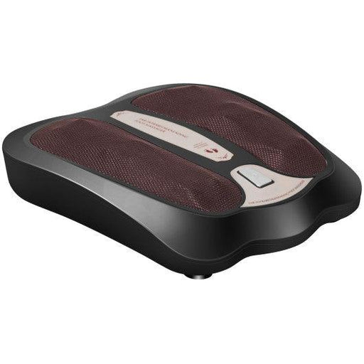 Shiatsu Heated Electric Kneading Foot and Back Massager-Black | Black | ZEBRA MASSAGE CHAIRS