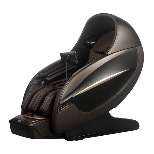 Eclipse AI Smart Massage Chair with Voice Control | Brown | ZEBRA MASSAGE CHAIRS