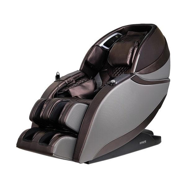 Infinity Evolution Max 4D Massage Chair | Certified Pre-Owned | Grey/Brown | ZEBRA MASSAGE CHAIRS