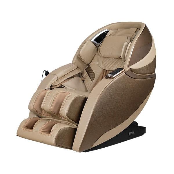 Infinity Evolution Max 4D Massage Chair | Certified Pre-Owned | Bronze/Tan | ZEBRA MASSAGE CHAIRS