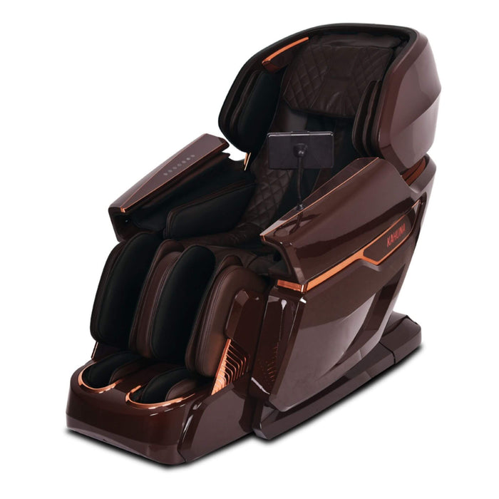 Kahuna The King’s Elite EM-8500 Massage Chair | Dark Brown | ZEBRA MASSAGE CHAIRS