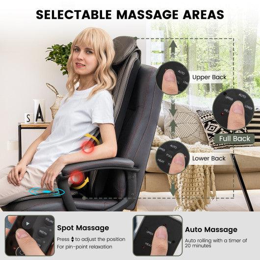 Massage Chair Pad with Heat and Vibration