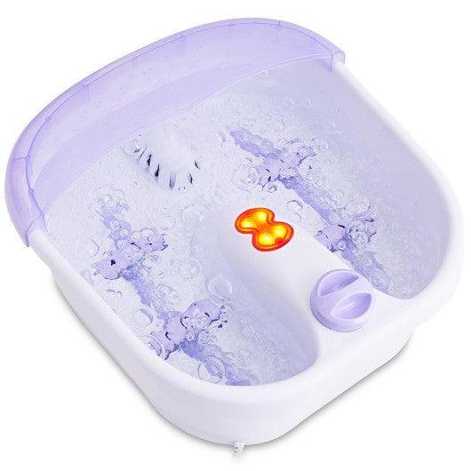 Foot Spa Massager with heat | Purple | ZEBRA MASSAGE CHAIRS