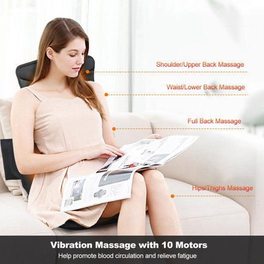 Foldable Full Body Massage Mat with 10 Vibration Motors