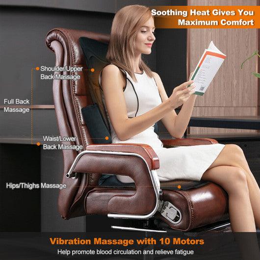 Foldable Full Body Massage Mat with 10 Vibration Motors