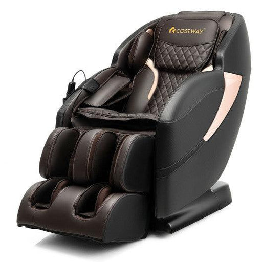 Zero Gravity SL-Track Electric Shiatsu Massage Chair with Intelligent Voice Control-Black - JL10025WL-BK - Health & Beauty > Massage & Relaxation > Massage Chairs at zebramassagechairs.com