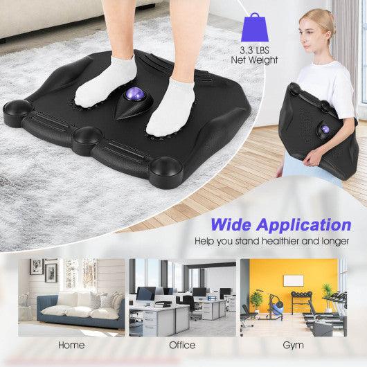 Anti-Fatigue Standing Desk Mat with Massage Roller Ball and Points