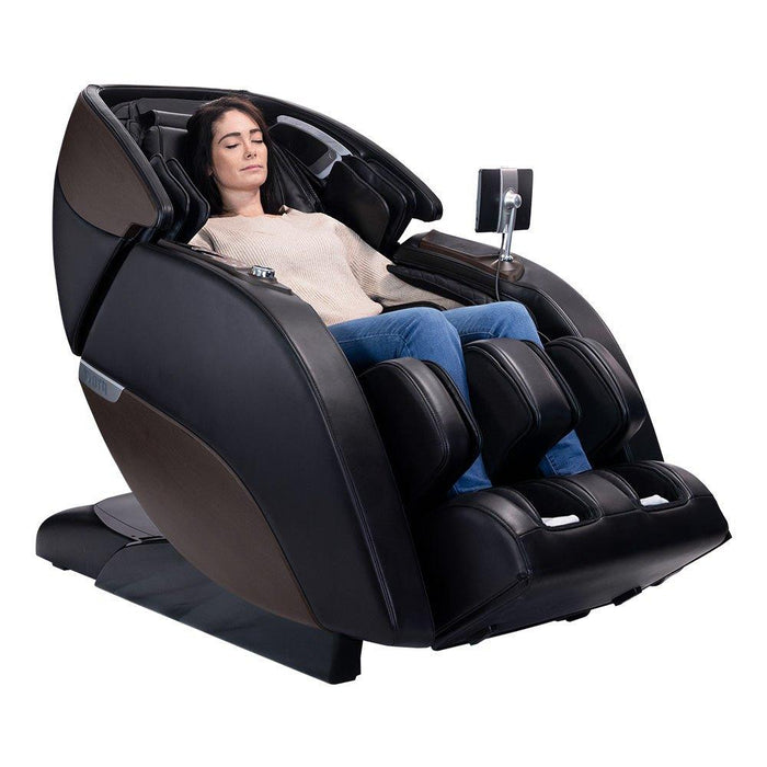 Kyota Nokori M980 Syner-D Massage Chair | Black | ZEBRA MASSAGE CHAIRS