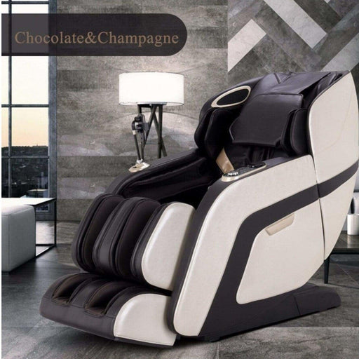 RT-6810S Luxury Massage Chair | Beige / Coffee | ZEBRA MASSAGE CHAIRS