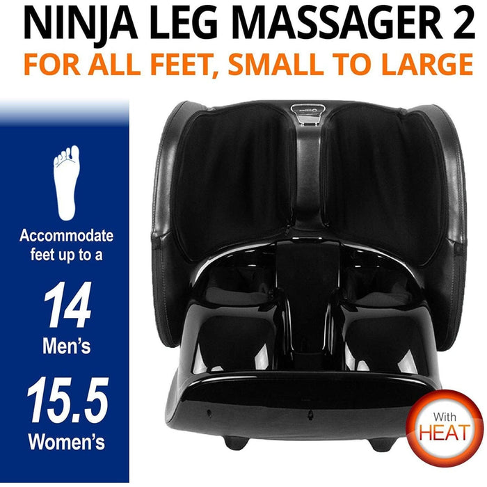 The Ninja Heated Foot Massager for Therapy 2 in 1