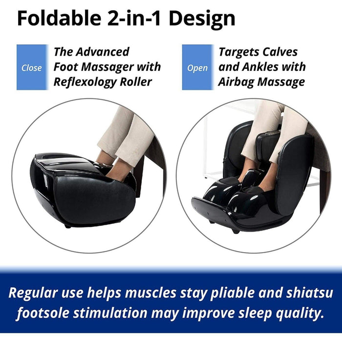 The Ninja Heated Foot Massager for Therapy 2 in 1